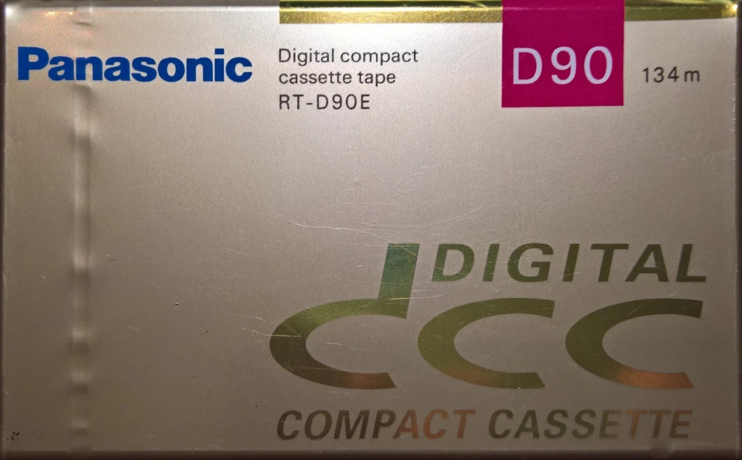 DCC Panasonic 90 "RT-D90E" Type I Normal 1992 Europe