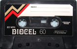 Compact Cassette Diocel 60 Type II Chrome 1984 Hong Kong