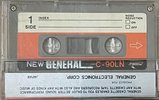 Compact Cassette New General 90 "LN" Type I Normal Unknown Country