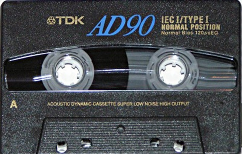 Compact Cassette TDK AD 90 "AD-90" Type I Normal 1997 Europe