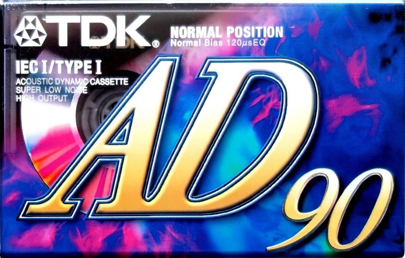 Compact Cassette: TDK  - AD 90