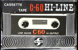 Compact Cassette Hi-Line 90 Type I Normal 1980 Hong Kong