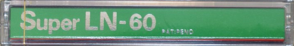 Compact Cassette AML Super LN 60 Type I Normal Japan