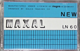 Compact Cassette Maxal 60 Type I Normal 1982 Syria