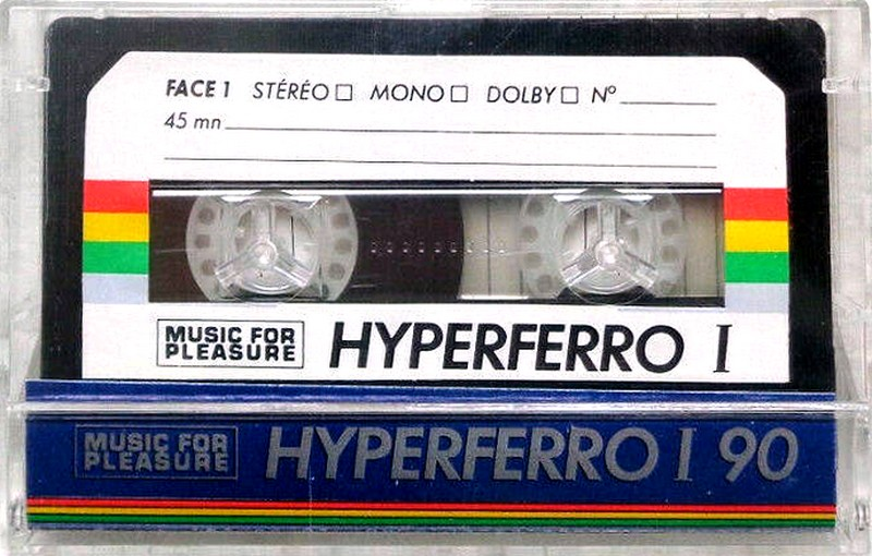 Compact Cassette:  Music For Pleasure - Hyperferro I 90