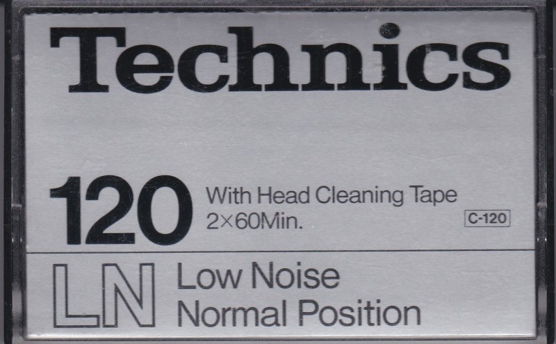 Compact Cassette: Matsushita Technics - LN 120