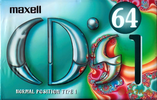 Compact Cassette Maxell CD`s I / CD`s 1 64 "CDS1-64L" Type I Normal 1997 Japan