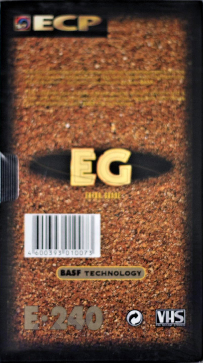 VHS, Video Home System ECP EG 240 Type II Chrome 1997 Russia