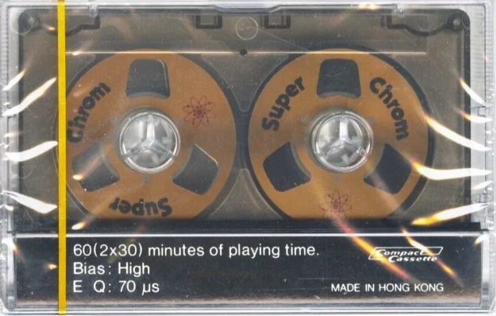 Compact Cassette Maximal 60 Type II Chrome Hong Kong