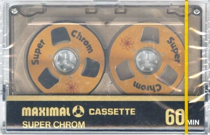 Compact Cassette Maximal 60 Type II Chrome Hong Kong