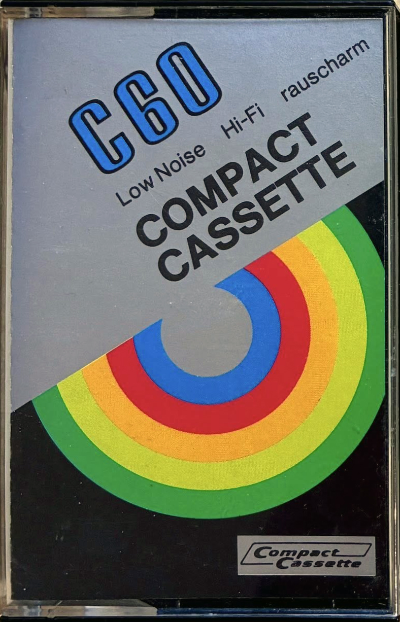 Compact Cassette No Name 60 "black" Type I Normal 1978 Europe