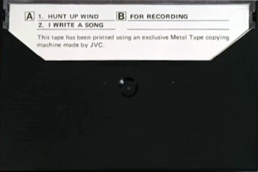 Compact Cassette JVC "Metal DT-726" Demonstration Tape 1979 Japan