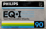 Compact Cassette Philips EQ-I 90 Type I Normal 1984 Europe