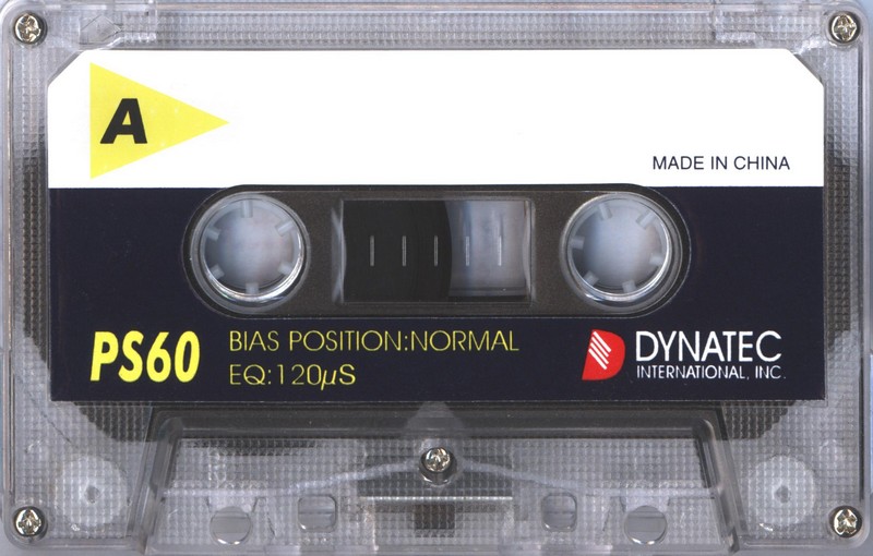 Compact Cassette Dynatec 60 "PS" Type I Normal China