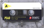 Compact Cassette Dynatec 60 "PS" Type I Normal China