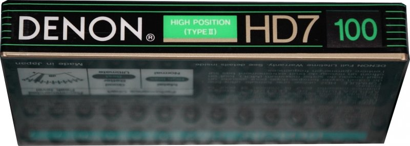 Compact Cassette: Nippon Columbia / Denon Denon - HD7 100