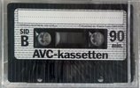 Compact Cassette Track 90 "AVC-kassetten" Type I Normal 1983 Sweden