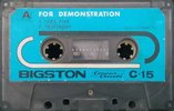 Compact Cassette Bigston 15 "ML-259" Demonstration Tape Japan