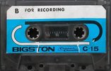 Compact Cassette Bigston 15 "ML-259" Demonstration Tape Japan