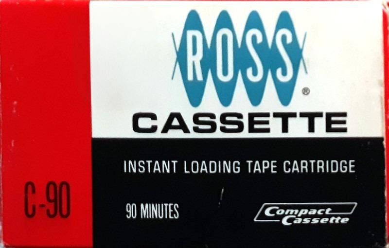 Compact Cassette Ross 90 Type I Normal 1968 USA
