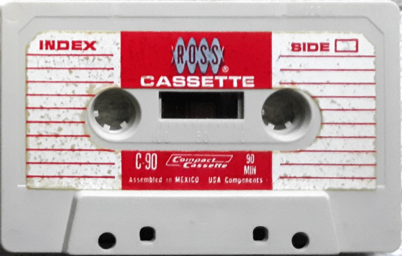 Compact Cassette Ross 90 Type I Normal 1968 USA