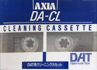 Digital Audio Tape AXIA "DA-CL" Cleaning Cassette 1990 Japan