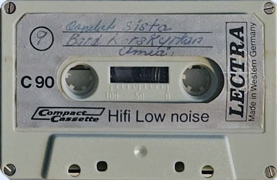 Compact Cassette Lectra 90 Type I Normal Europe