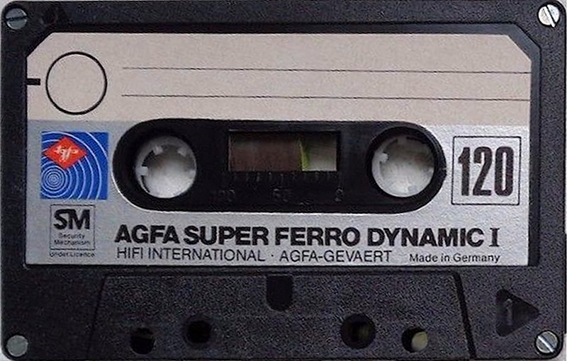 Compact Cassette: AGFA  - Super Ferro Dynamic I 120