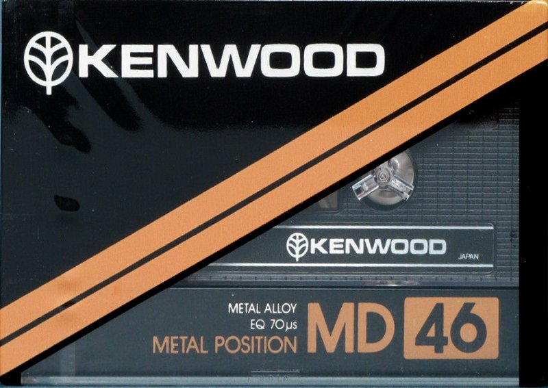 Compact Cassette:  Kenwood - MD 46