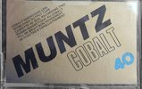Compact Cassette Muntz 40 "Cobalt" Type I Normal Canada