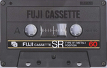 Compact Cassette Fuji SR 60 Type IV Metal 1980 Japan