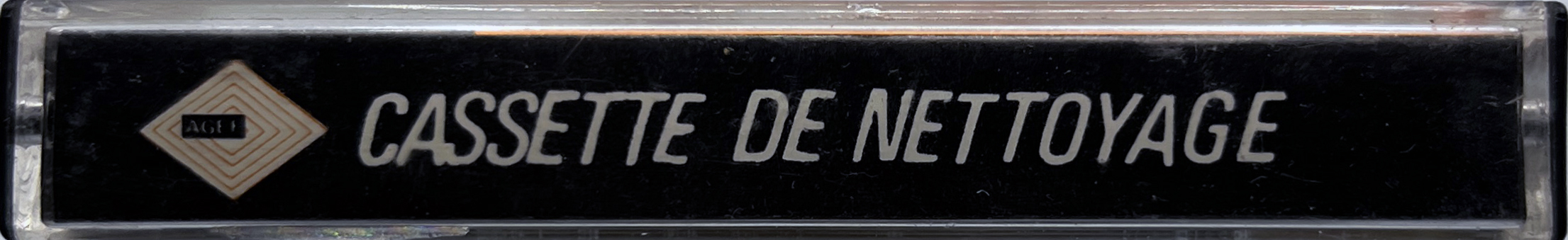 Compact Cassette AGEF Cleaning Cassette 1980 France