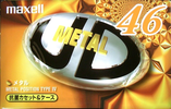 Compact Cassette Maxell Metal UD 46 "MUD-46M" Type IV Metal 1999 Japan