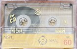 Compact Cassette Nisa HP 60 Type I Normal Europe