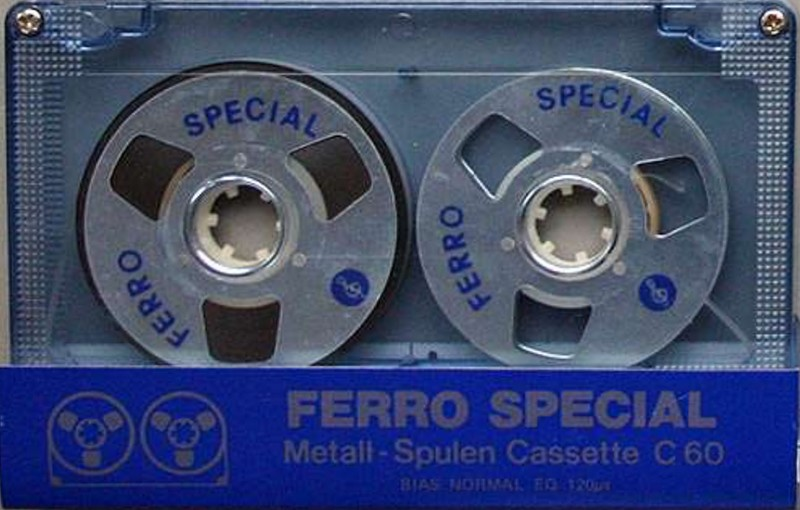 Compact Cassette:  Metall-Spulen - Ferro Special 60