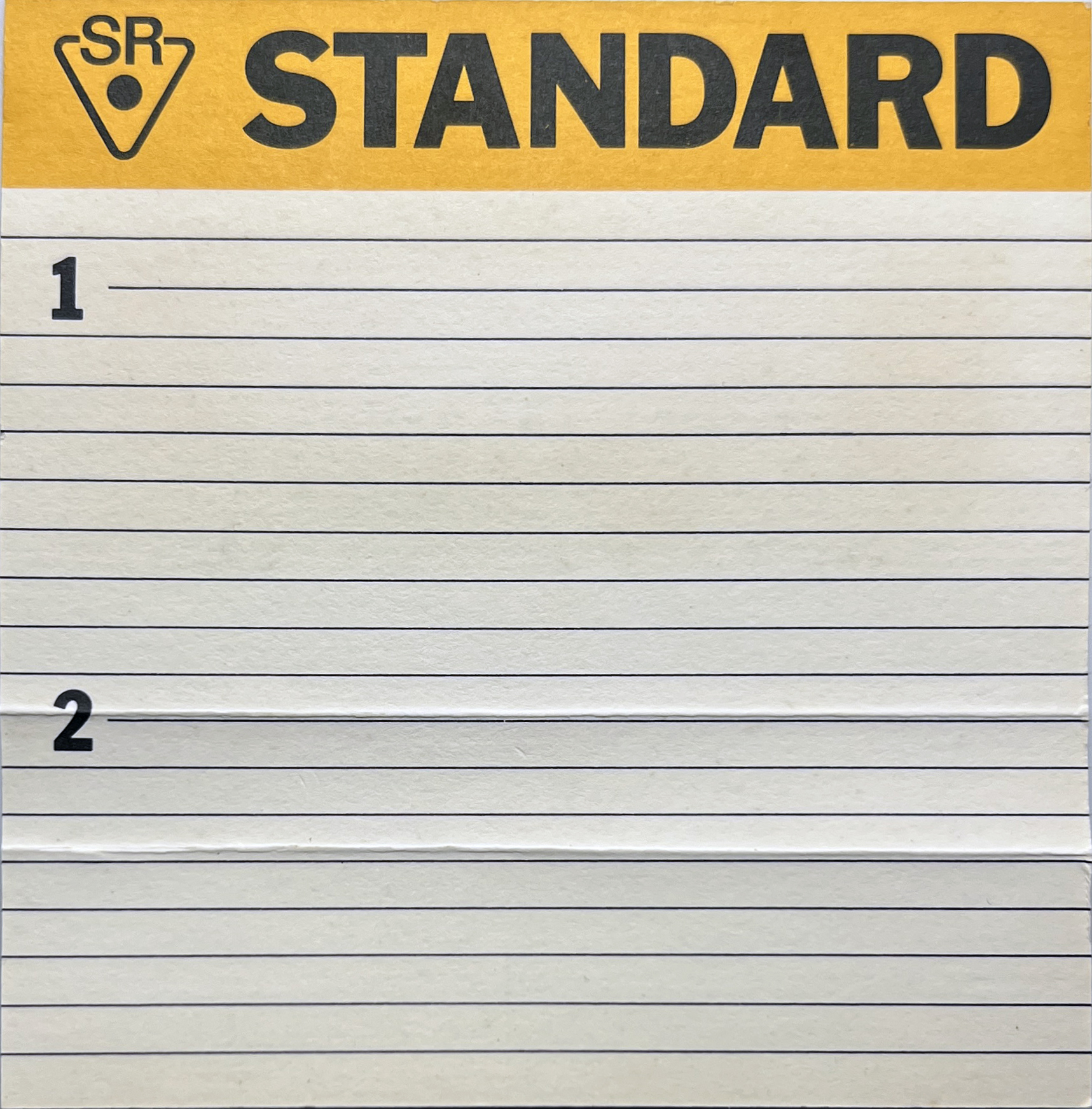 Compact Cassette Standard 120 Type I Normal 1977 Japan