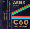 Compact Cassette Ariex 60 Type II Chrome 1979 Germany