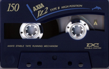 Compact Cassette AXIA J`z 2 150 "JZ2F 150" Type II Chrome 1996 Japan