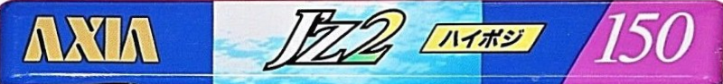 Compact Cassette AXIA J`z 2 150 "JZ2F 150" Type II Chrome 1996 Japan