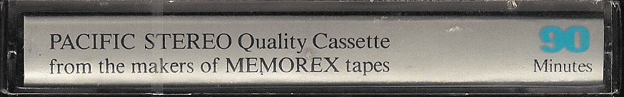 Compact Cassette Pacific Stereo 90 Type I Normal 1980 USA