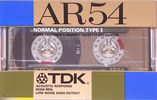 Compact Cassette TDK AR 54 "AR-54G" Type I Normal 1987 Japan