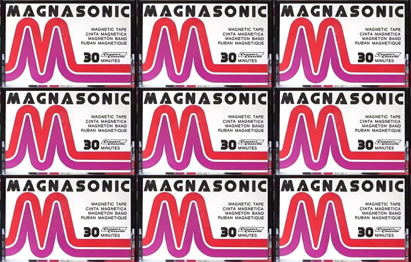 Compact Cassette Magnasonic 30 Type I Normal 1978 Mexico