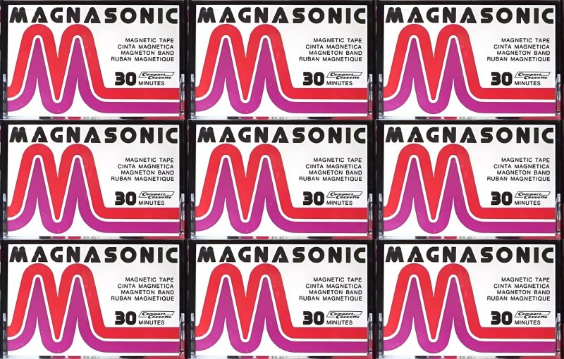 Compact Cassette:  Magnasonic -  30