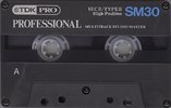 Compact Cassette TDK PRO SM 30 "SM30" Type II Chrome 1997 North America