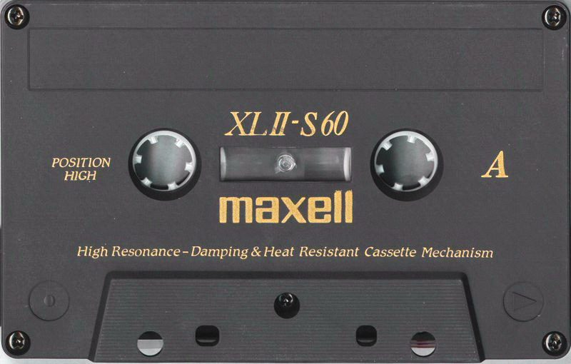 Compact Cassette Maxell XLII-S 60 Type II Chrome 1994 Europe