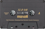 Compact Cassette Maxell XLII-S 60 Type II Chrome 1994 Europe