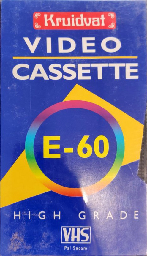 VHS, Video Home System Kruidvat 60 Type I Normal Netherlands