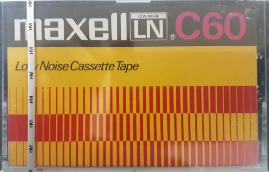 Compact Cassette Maxell LN 60 Type I Normal 1972 Worldwide