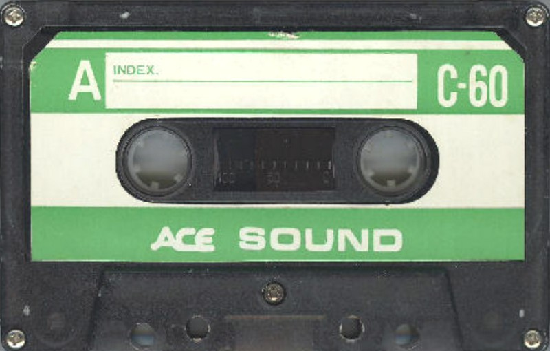 Compact Cassette Ace Sound 60 Type I Normal 1979 Hong Kong