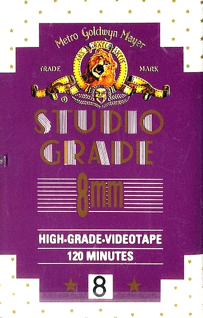 Video8, Hi8, Digital8 Metro Goldwyn Mayer 120 Type IV Metal USA